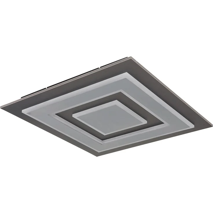 LED Deckenleuchte anthrazit, L 48 cm – Bild 8