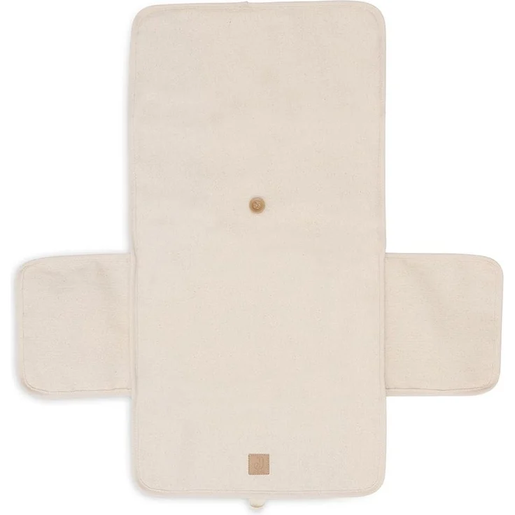 Jollein Twill Wickelunterlage - Natur Braun sand h – Bild 4
