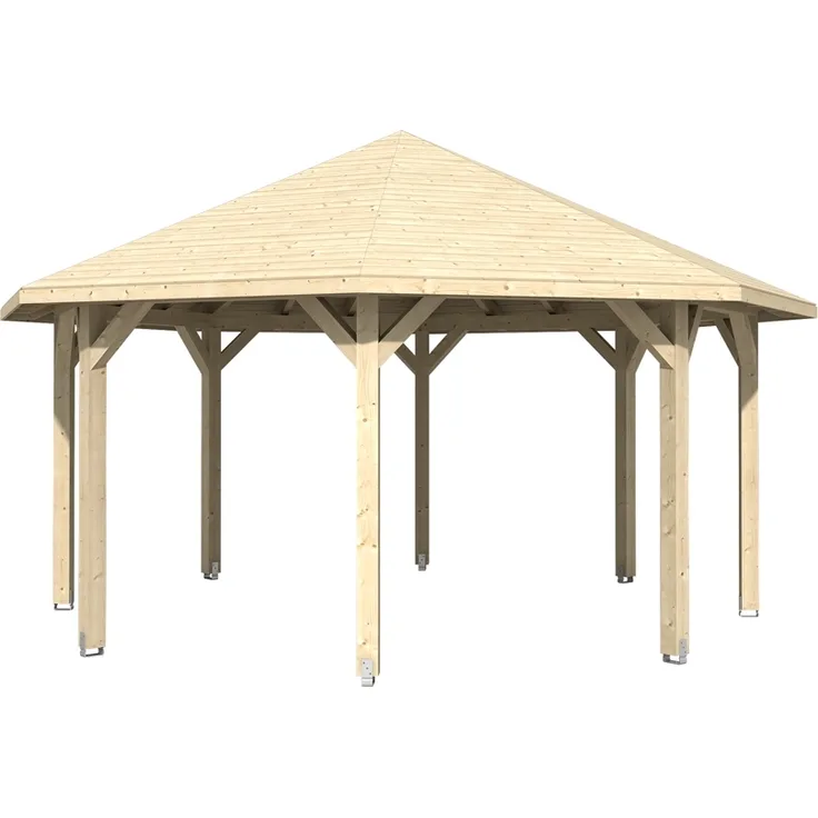 Skan Holz Holz Pavillon Nice 3 | Natur |