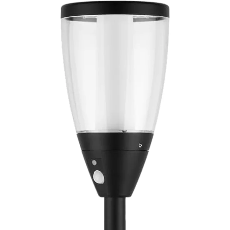 REV LUMUS 170 Solarleuchte Garten, Stehleuchte mit Bewegungsmelder, Gartenbeleuchtung, 200lm, 3000K, 2W, IP65, schwarz – Bild 8