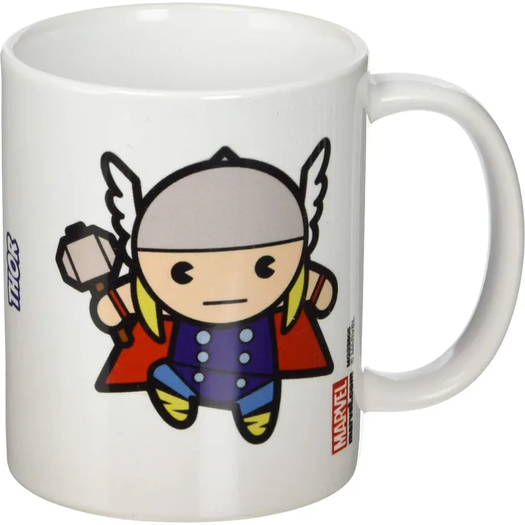 DC Universe Marvel Comics KaffeeTasse, Keramik, Mehrfarbig, 7. 9 x 11 x 9. 3 cm