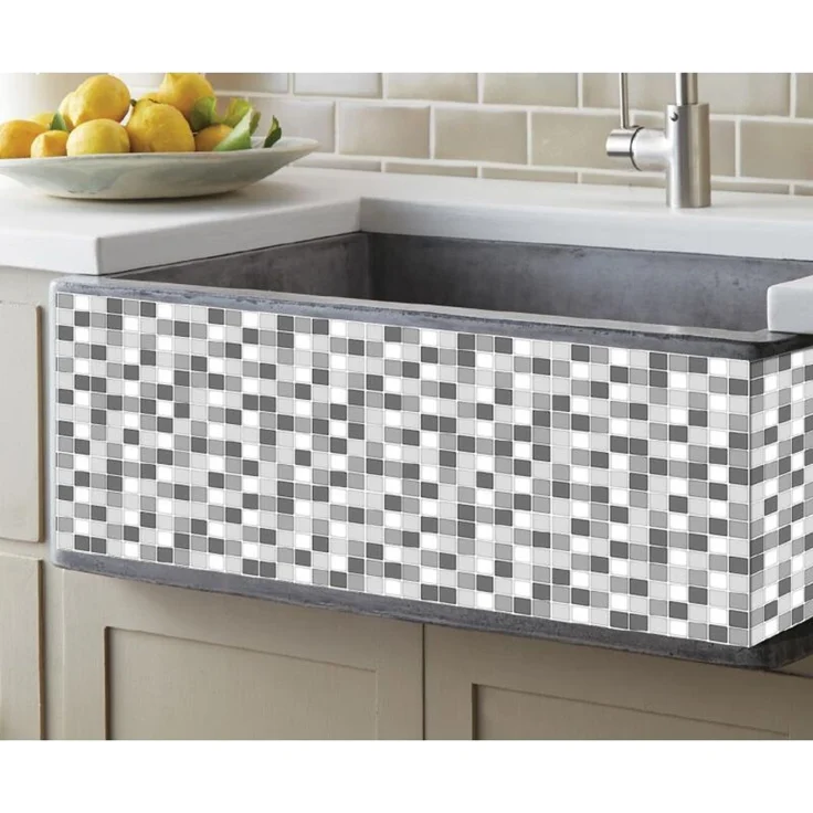 Fliesensticker "Mosaik" Wandsticker Wanddekoration Deko wohnen Heimwerker Set – Bild 7