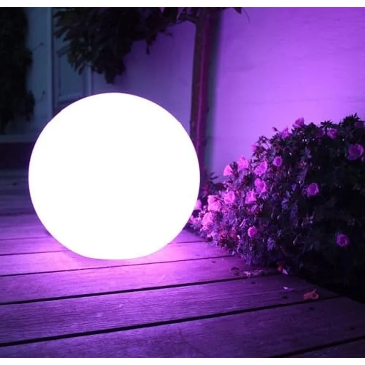 GreenBlue LED Solarleuchte GB124, Farbe LED Solar Gartenlampe – Bild 4