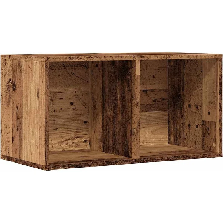 vidaXL Aufbewahrungstruhe Altholz-Optik 69,5x34x36 cm Holzwerkstoff 855786 – Bild 1