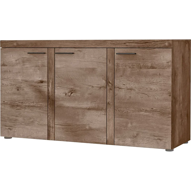 AX LIVING Sideboard Wohnzimmer Spacoro 3D – Modern in Eiche Lefkas – Bild 2