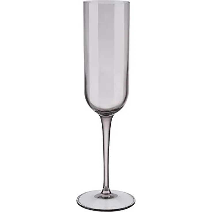 Blomus FUUM Set 4 Sektgläser, Sektglas, Sektkelch, Gläser-Set, Glas farbig, Fungi, 210 ml, 63944