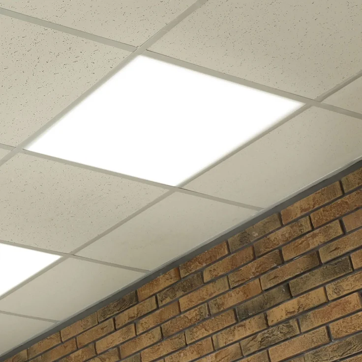 LED Einbau Panel, 36 Watt, 4320 Lumen, kaltweiß, 59,5x59,5 cm – Bild 2