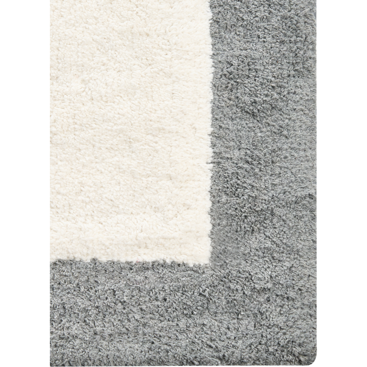 Badematte KABRI Grau Beige 60 x 90 cm Baumwolle – Bild 6
