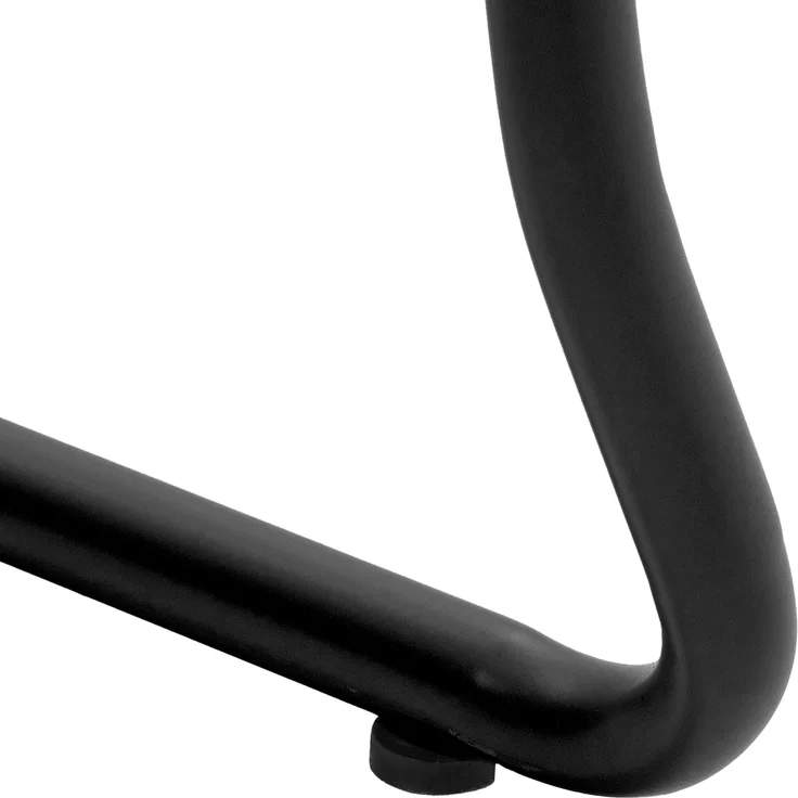 CLP Stapelstuhl Houma mit Rückenlehne Sitzschale aus Kunststoff,schwarz – Bild 6