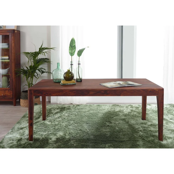 Esstisch Sheesham 180x90x76 walnuss geölt BROOKLYN #03 – Bild 3