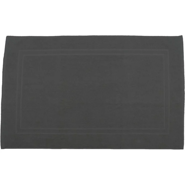 Julie Julsen Badematte 1-Badematte-Grau-70x120 cm, Baumwolle, Doppelrahmen – Bild 1