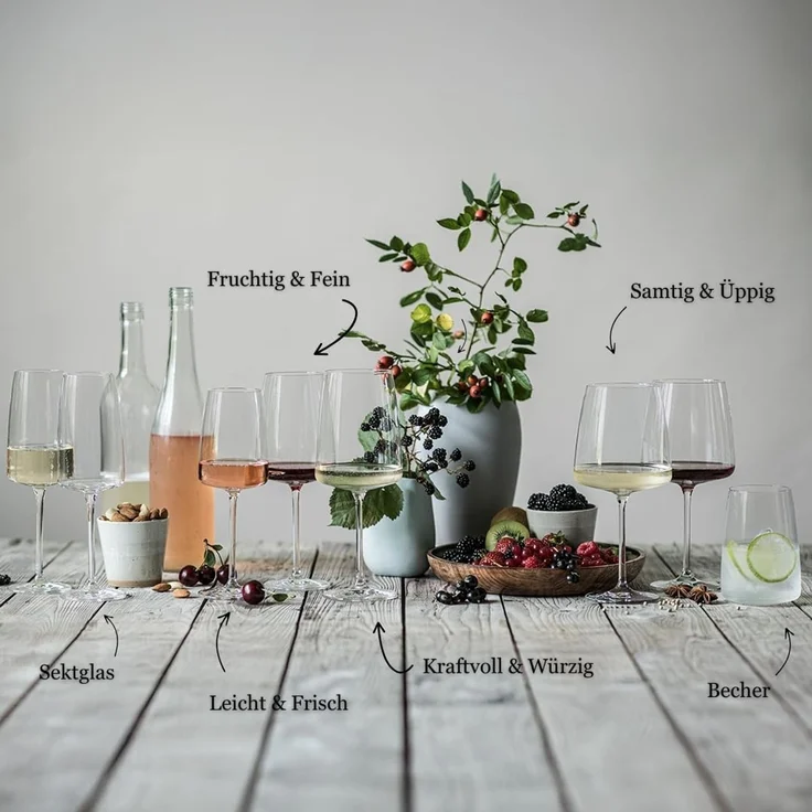 Zwiesel Glas VIVID SENSES kraftvoll & würzig Weinglas 2er Set – Bild 13