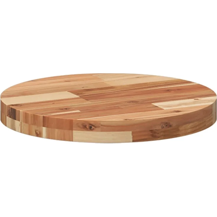 vidaXL Tischplatte Rund Ø40x4 cm Massivholz Akazie 4008700 – Bild 5