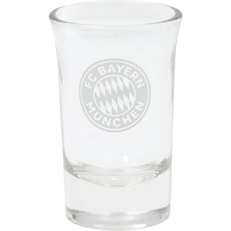FC Bayern München Gläser-Set FC Bayern München I Schnapsbank-4er I Schnapsgläser I Stamperl, Glas – Bild 3