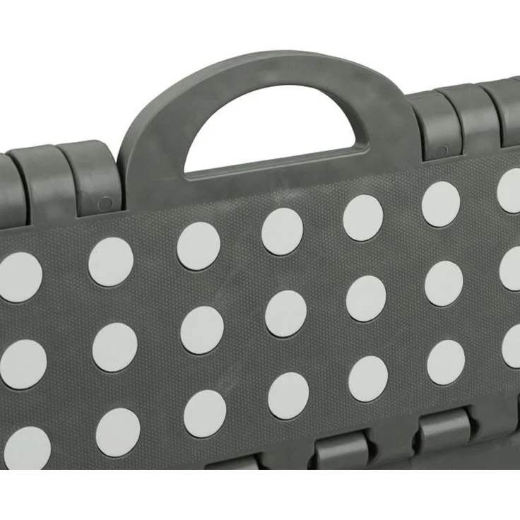 Klapphocker faltbar M hellgrau 4er Set 10036388 – Bild 7