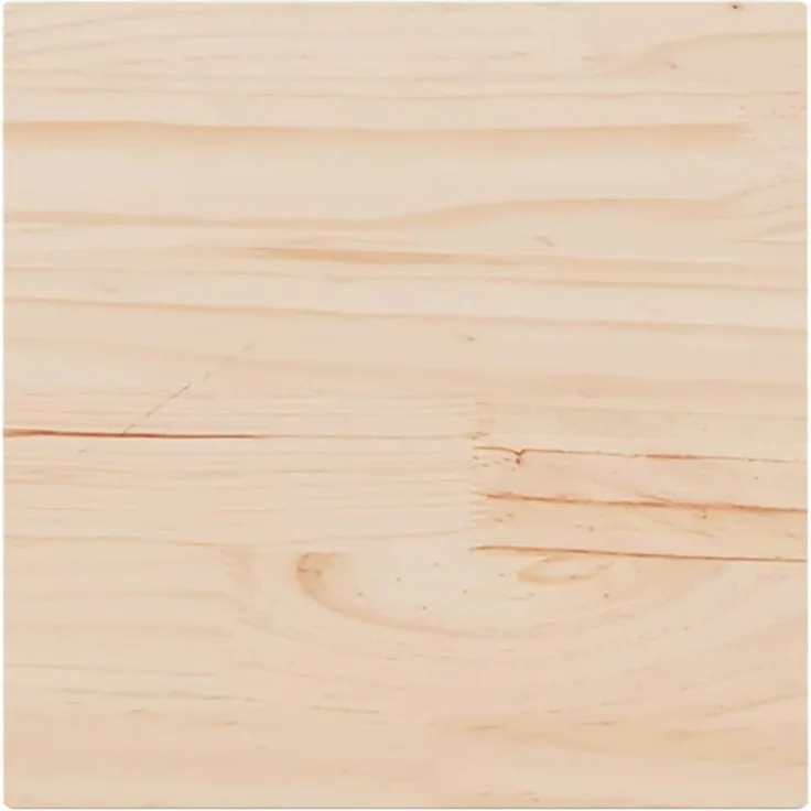 vidaXL Tischplatte 50x50x1,7 cm Quadratisch Massivholz Kiefer 847410
