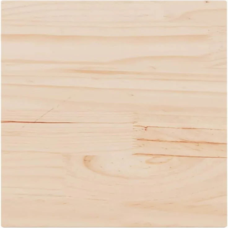 vidaXL Tischplatte 50x50x1,7 cm Quadratisch Massivholz Kiefer 847410 – Bild 1