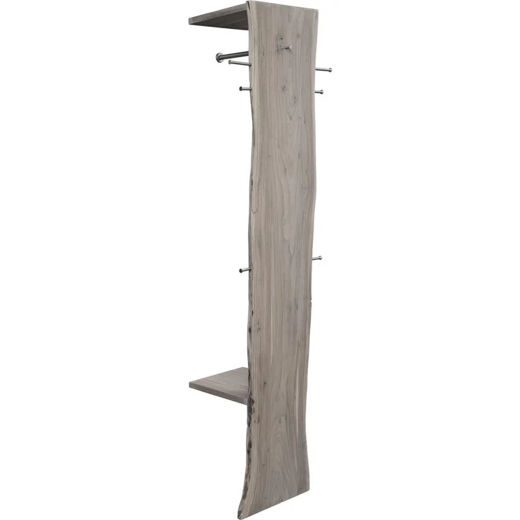 Garderobe Akazie 36x40x200 grau lackiert PURE ACACIA #914 – Bild 1
