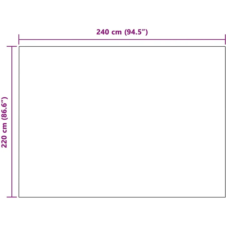 vidaXL Wohndecken 6 stk. Rosa 240 x 220 cm 8.76 kg Fleece 42016907 – Bild 10