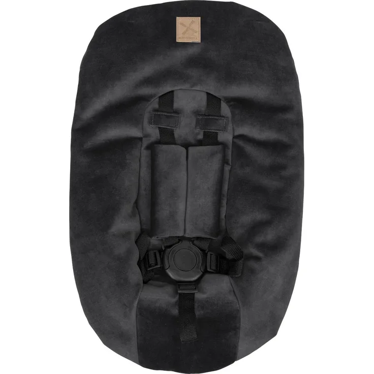 Kidsmill Up! Samt Newborn Bezug Graphite Grau