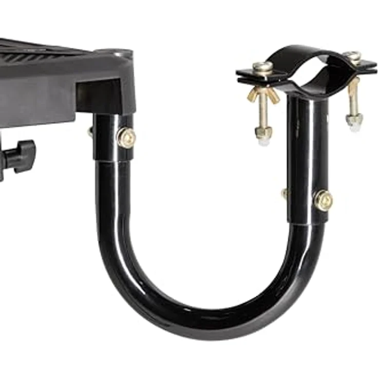 Salta Plattform für Trampolins, stabile Konstruktion für sicheres Aufsteigen, Höhe 83 cm - 93 cm – Bild 3