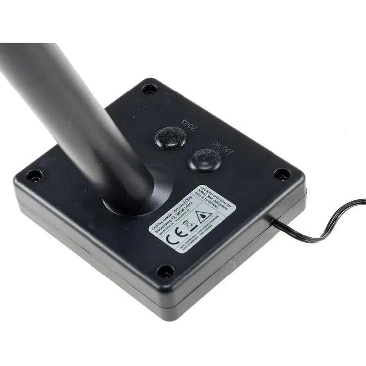 LED Solar Leuchtstreifen 3m Solarleuchte mit Dämmerungssensor Led-Streifen Solarzelle Erdspieß IP44 Aussenbeleuchtung im Silikon Schlauch Licht Warmweiß [Energieklasse A+] – Bild 5