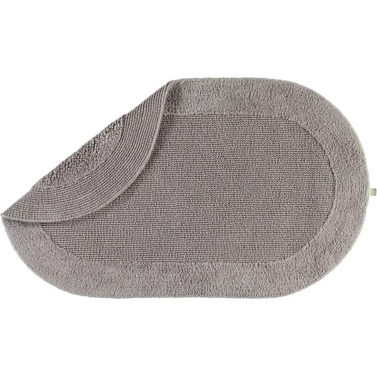 Rhomtuft Badteppich Exquisit|60x100 cm| kiesel