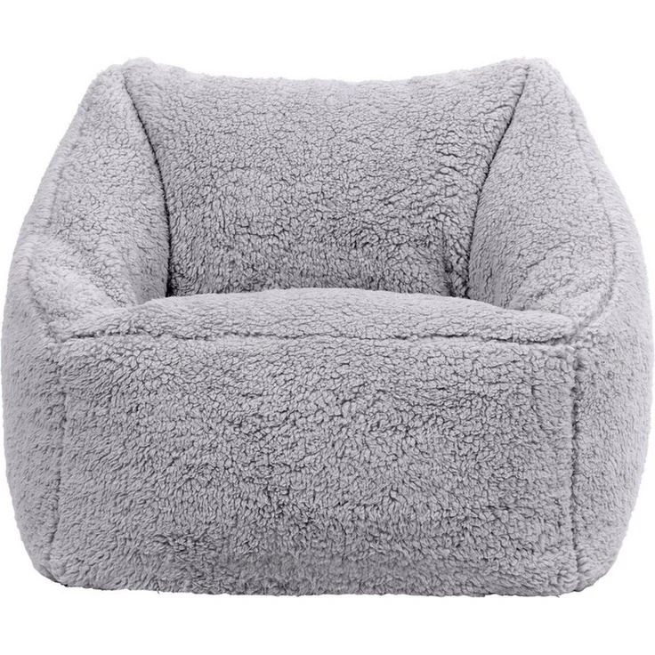 icon Sitzsack Sitzsack Flauschig für Kinder „Teddybär“, 55x44cm, Made in Germany, für Kinderzimmer – Bild 3