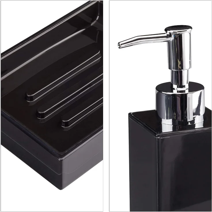 Relaxdays Badaccessoires Set 4-teilig – Bild 6