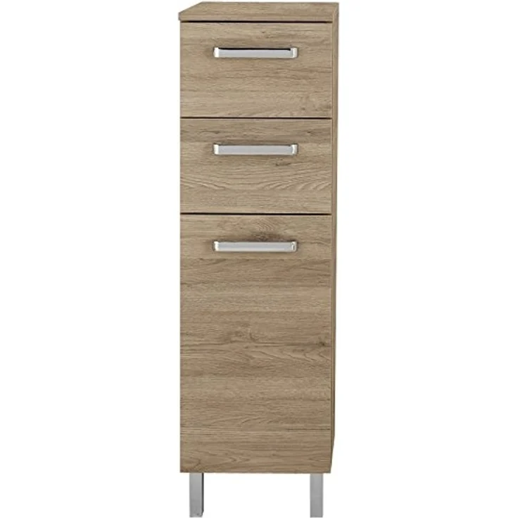 Pelipal Quickset 315 Badmöbel-Set, Holzwerkstoff, Sanremo Eiche, 200/125/33 cm – Bild 6
