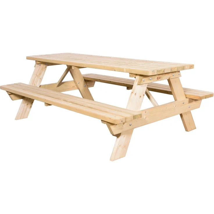SenS-Line OSLO Picknick Set Holz Sitzgruppe Bierzelt Garnitur Sitz klappbar – Bild 2