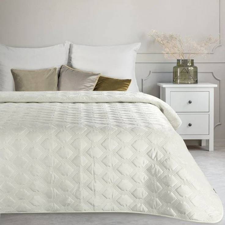 Eurofirany Tagesdecke SOFIA/5, Doppelseitige Decke mit gestepptem Muster für Doppelbett & Sofa – Bild 4