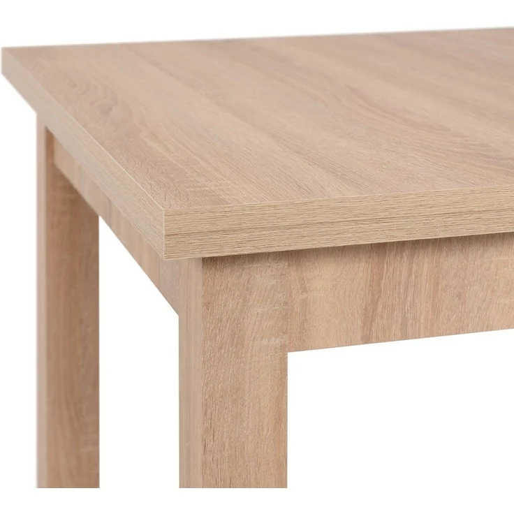 Calicosy Ausziehbarer Esstisch Dekor Sonoma-Eiche L120-200 cm – LONGFORD - Helles Holz – Bild 9