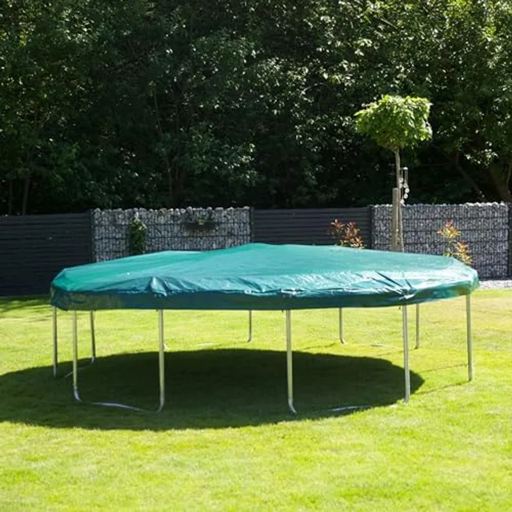Zero Gravity Gartentrampolin Abdeckung Winter, Ø 305 cm, reißfest und wasserdicht, mit rundum Seitenabdeckung – Bild 3