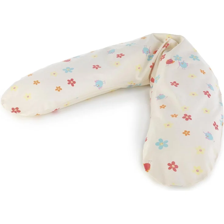 Theraline Dodo Pillow Stillkissen 170 cm inkl. Bezug 61 Vogel beige – Bild 1