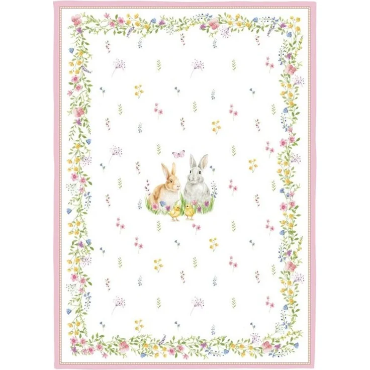 EasyLife Geschirrtuch EAST2634 - Happy Easter, 2er SET aus Baumwolle, 70 x 50 cm, (2-tlg) – Bild 2