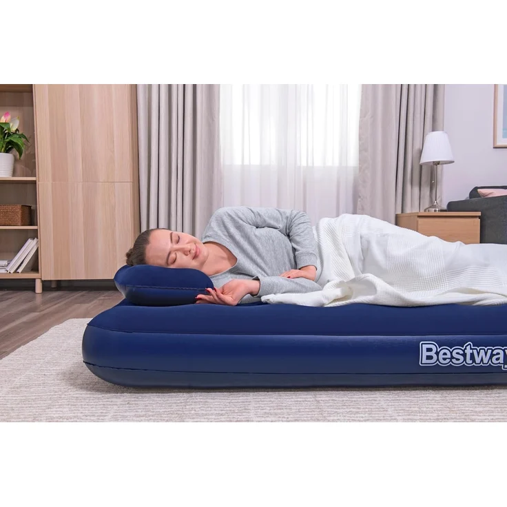 Doppelluftbett mit externer Handpumpe 203 x 152 x 22 cm – Bild 11