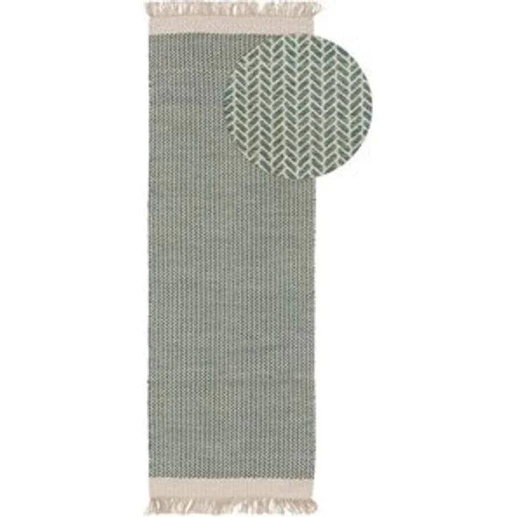 benuta Wollteppich Kim, rechteckig, Höhe: 5 mm, Kunstfaser, Berber, Ethno-Style, Wohnzimmer – Bild 6
