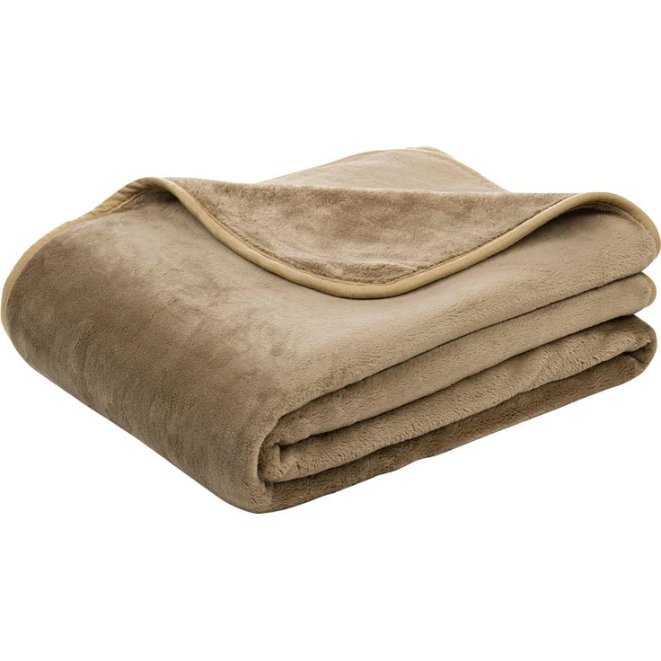 Wohndecke Uni Decke aus recyceltem Polyester, Gözze, Kuscheldecke – Bild 3