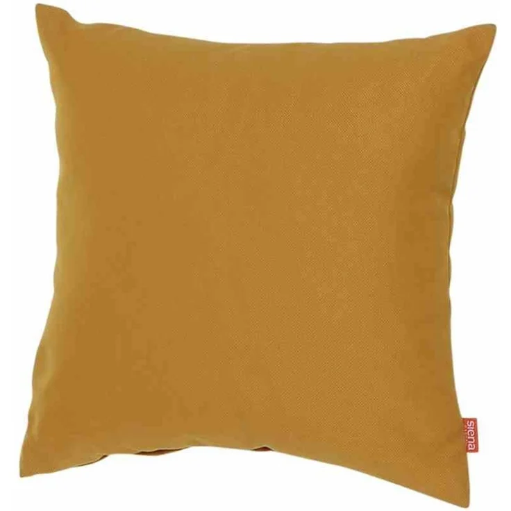 SIENA GARDEN PRIME Dekokissen, Bezug aus 100% Polypropylen, Dessin 207, Farbe Gelb – Bild 1