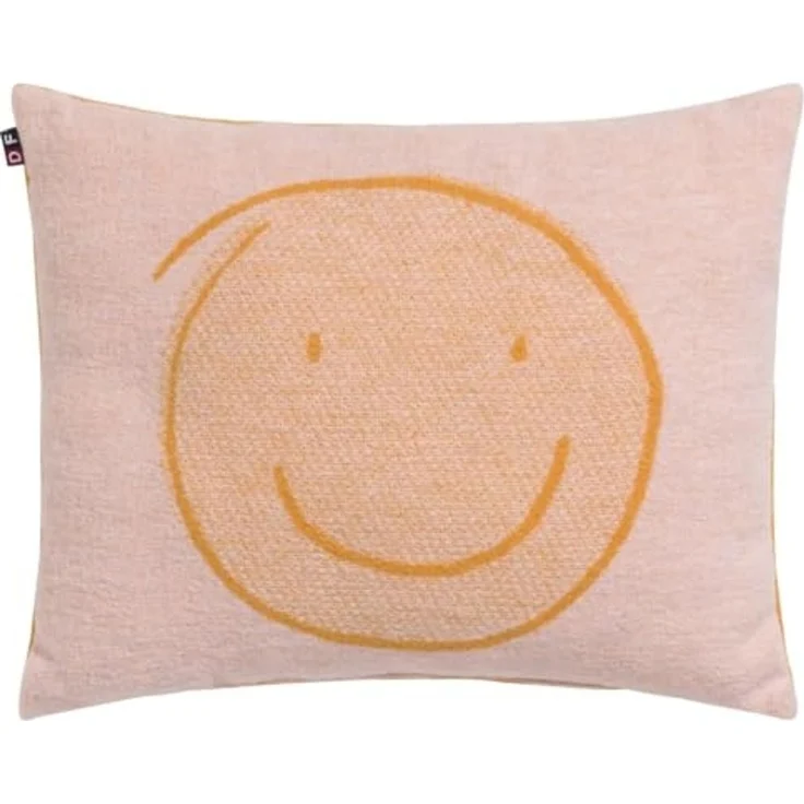 DAVID FUSSENEGGER Dekokissen gefüllt Juwel 'Happy Faces' 30 x 40 cm – Bild 1