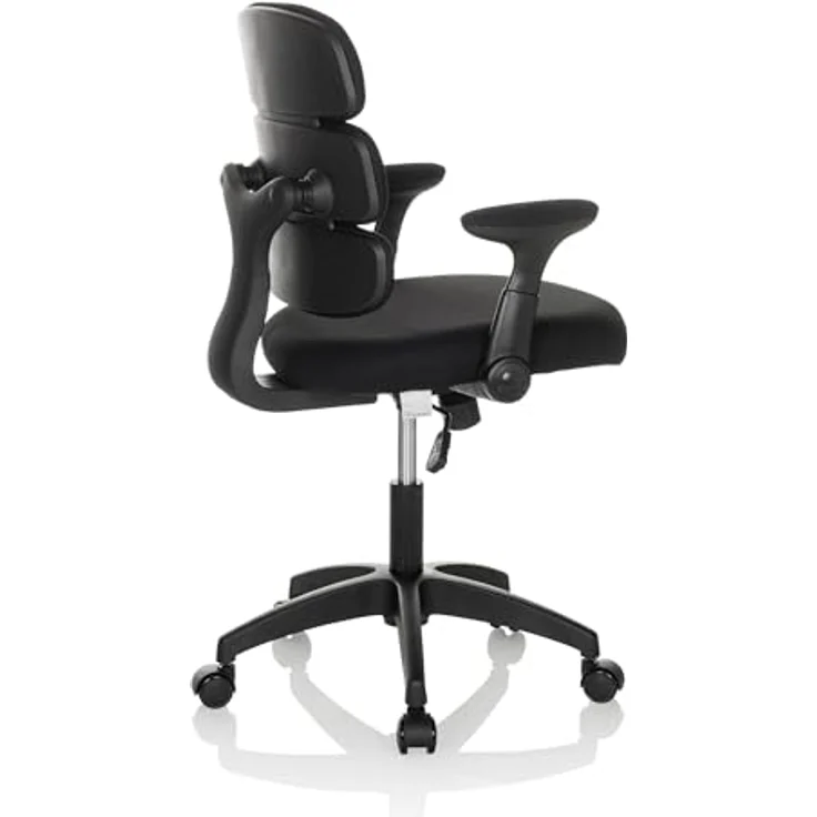 hjh OFFICE Kinderdrehstuhl Kid ERGOLINO B Drehstuhl mit ergonomischer Rückenlehne, Schwarz, 736432 – Bild 8