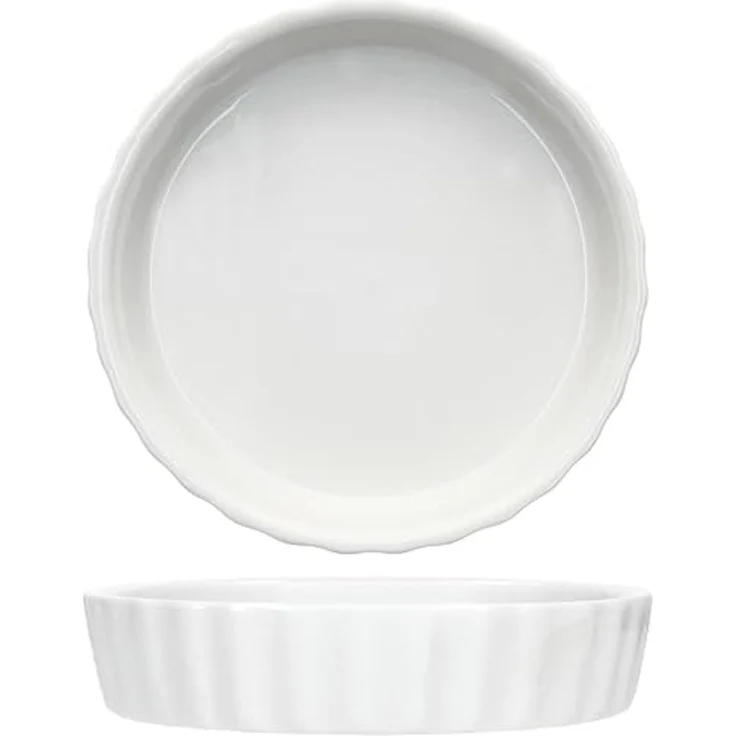 MamboCat Servierschale MamboCat 6er Set Leni Auflauf Förmchen Schälchen weiß Porzellan, Porzellan – Bild 4