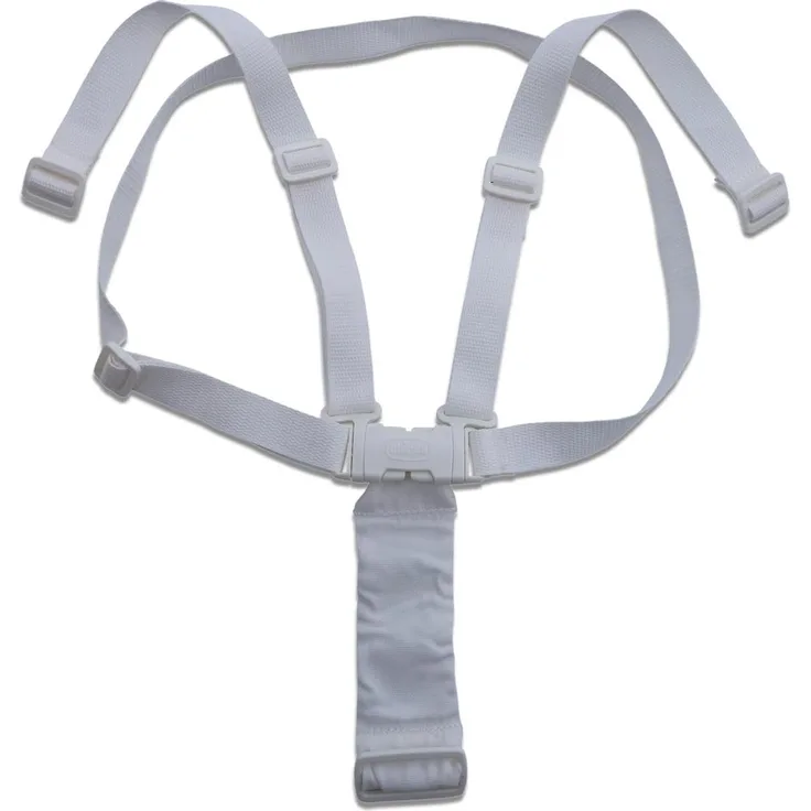 Chicco Ersatzgurt für Chicco Hochstühle Polly 2-in-1 & Polly Magic, grau