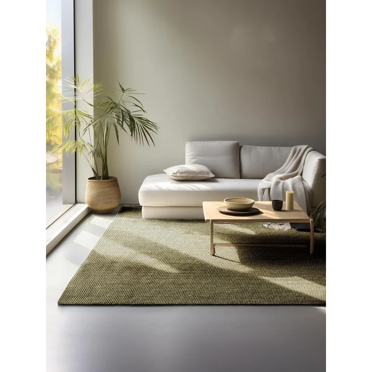 HANSE Home Teppich Jaipur Juteteppich, Läufer und Rund, rechteckig, Höhe: 10 mm, Naturfaser, Nachhaltig, Wohnzimmer, Esszimmer, Schlafzimmer, Boho, GRS – Bild 1