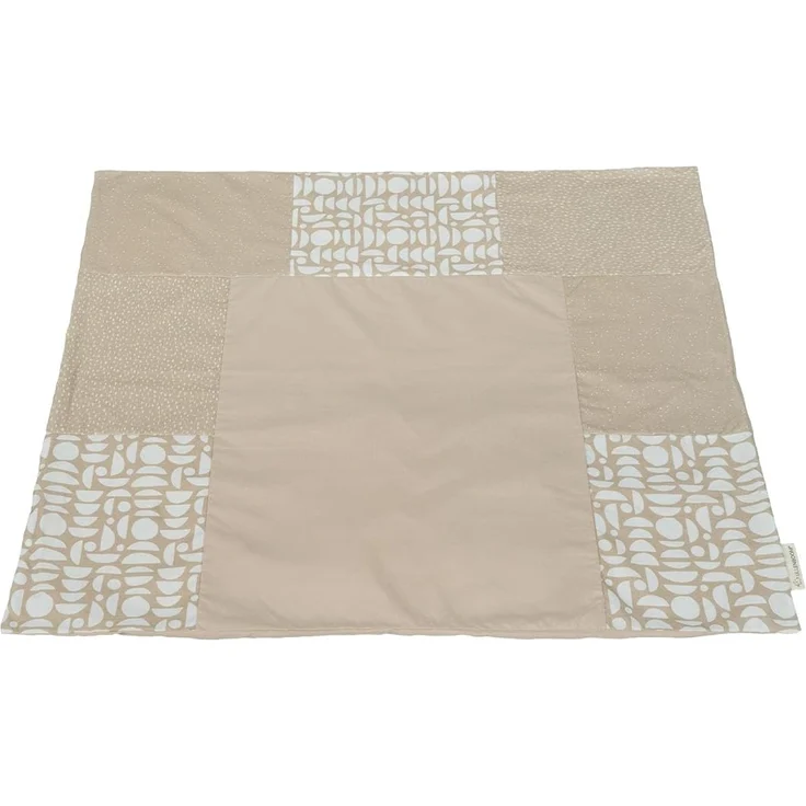 ULLENBOOM ® Wickelauflagenbezug 75x85 cm, Sand (Made in EU) - abnehmbarer Bezug für Wickelauflage 85x75, Baby Überzug für Wickelunterlage aus Baumwolle, Wickelbezug für Wickeltisch