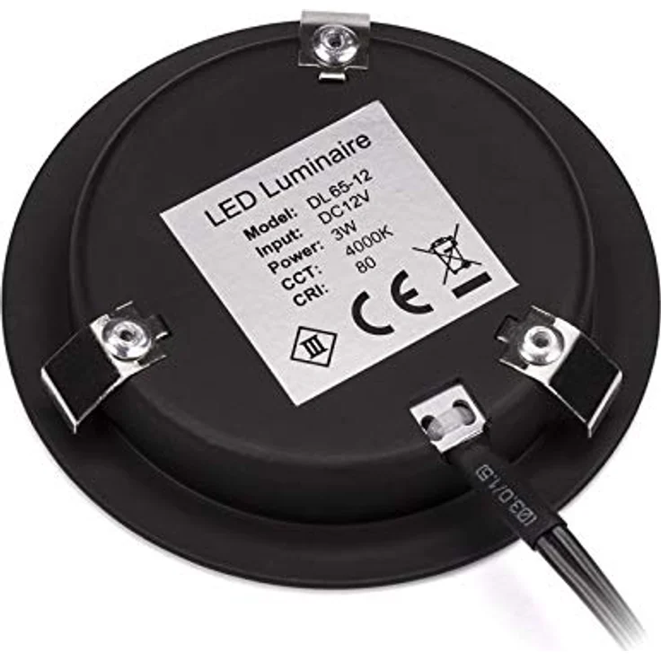 SO-TECH® LED Unterbauleuchte LED Möbeleinbauleuchte GIULIA 3W / 12V, warmweiß / neutralweiß / kaltweiß miniAMP – Bild 6