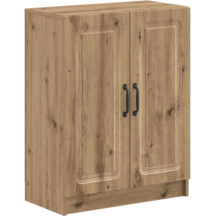 vidaXL 2-teiliges Badezimmer Schrank Set UTRECHT Artisan-Eiche 3417656 – Bild 4