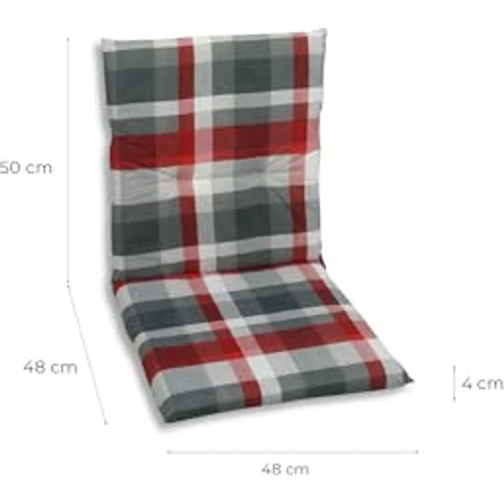 GO-DE Sitzauflage, (Spar-Set, 4 St), Maße ca.: 48 cm x 98 cm x 5 cm – Bild 3