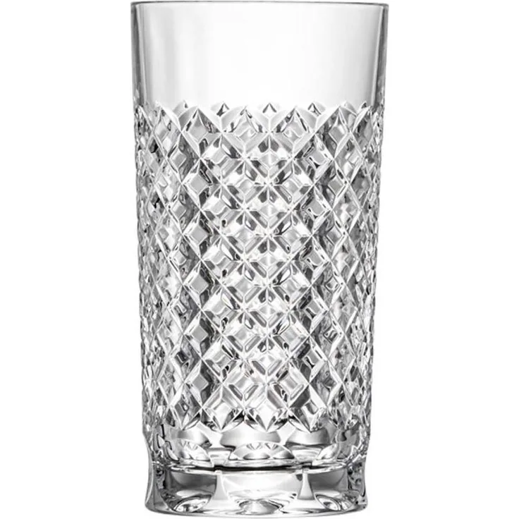 Longdrinkglas Kristall Karo clear (14 cm)